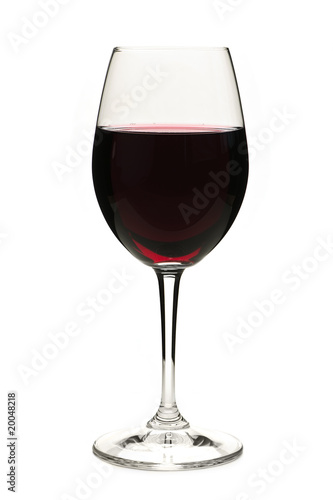Принти на полотні Red wine in glass