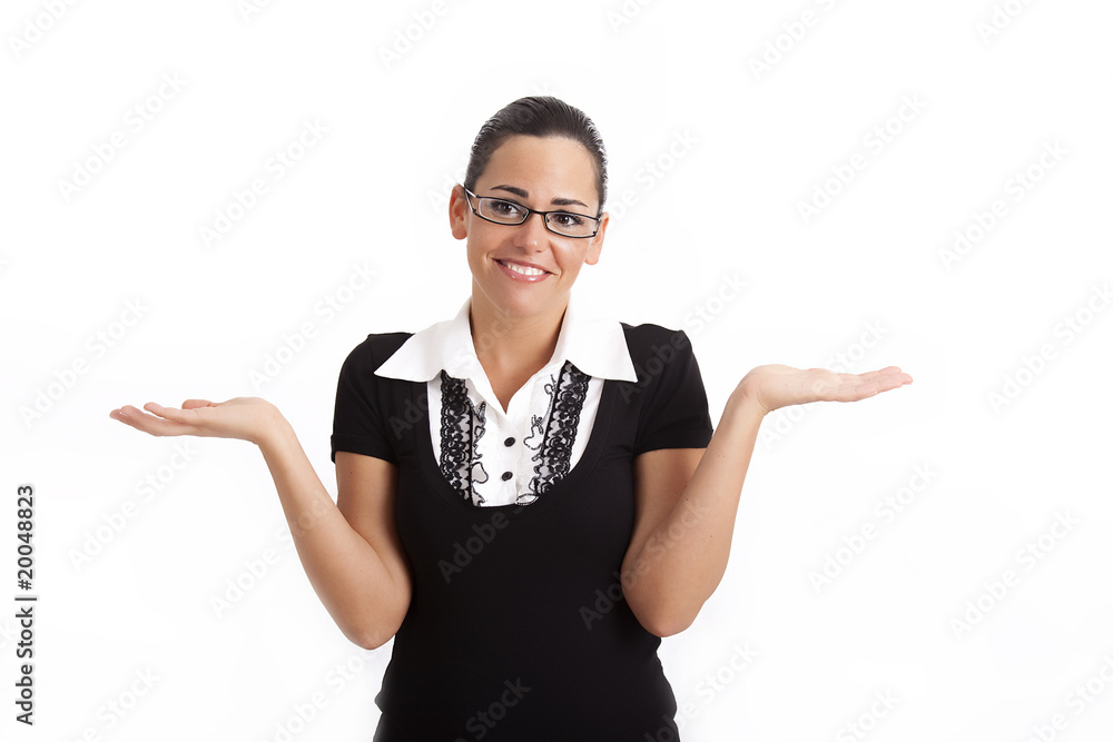 Young business woman - Young business woman -