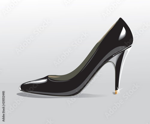 Black shoe