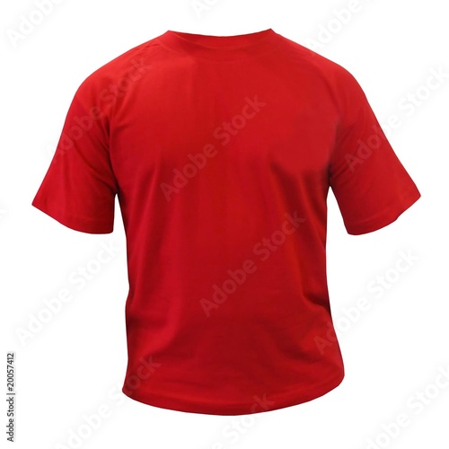 red sport t-shirt