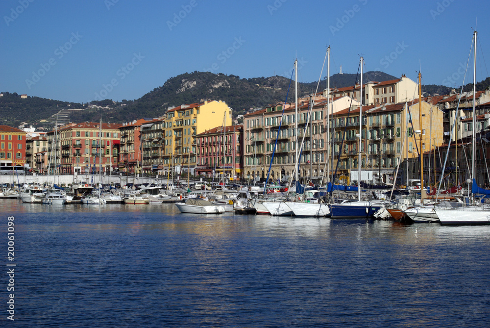 Port of Nice in France