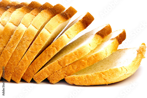 Fotografia, Obraz loafs of bread isolated
