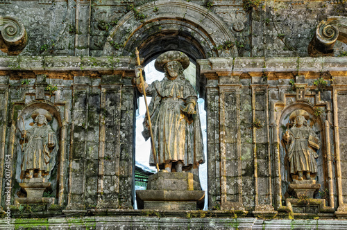 Canvastavla Santiago de Compostela - Apostol
