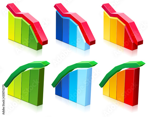 Courbes, barres et statistiques (reflet)