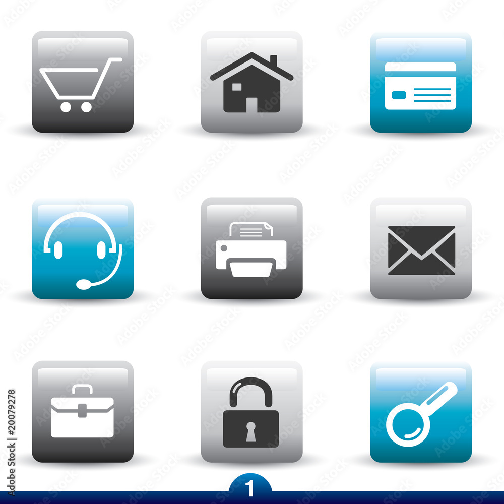 Icons series 1 - web universal Icons series 1 - web universal