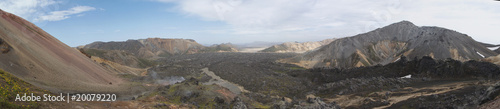 Panorama de Landmannalaugar 2