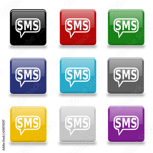 Buttonset SMS bunt