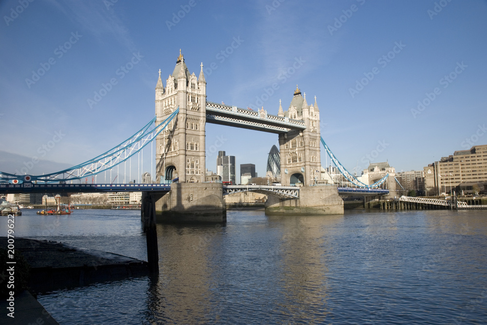 Obraz premium Wieża most