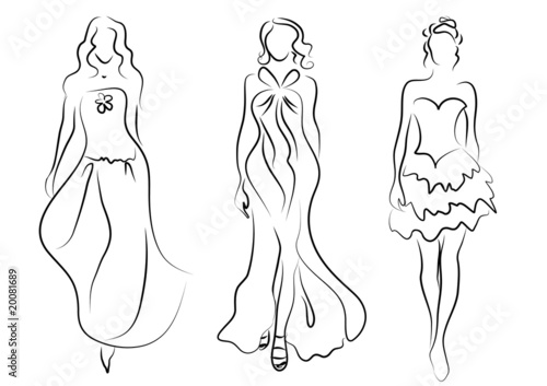 women fashion vector