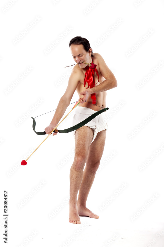 Cupid with bow Cupid with bow