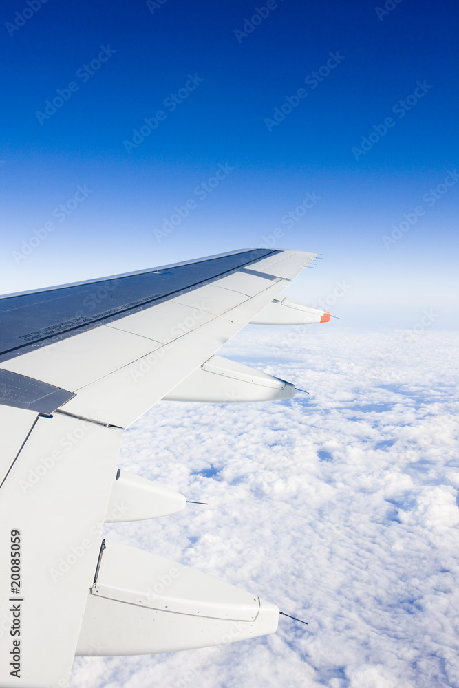 air transport - plane's wing