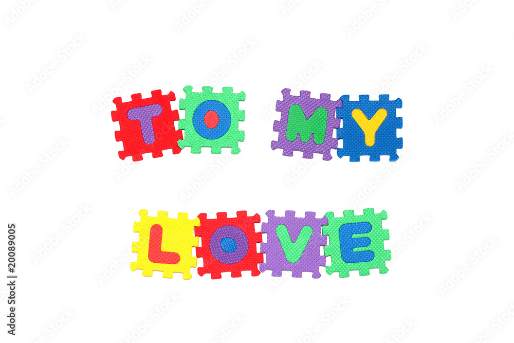 TO MY LOVE TO MY LOVE