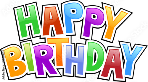 happy birthday graffiti