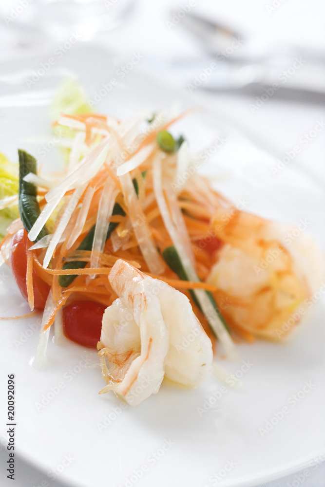 Gourmet Seafood Dish Gourmet Seafood Dish