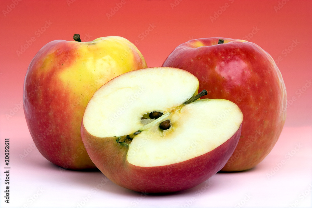 Fruits et vitamines - Pomme Fruits et vitamines - Pomme