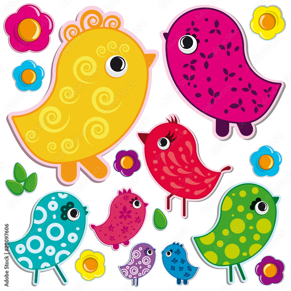 Set of Easter decor chickens Set of Easter decor chickens