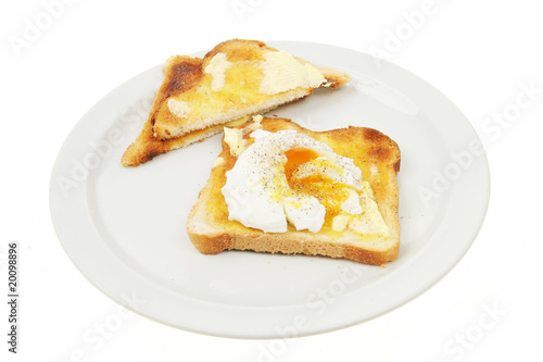 Egg on toast