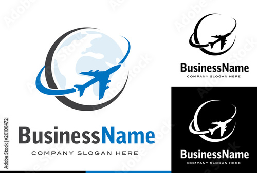 Business logo design avion / transport
