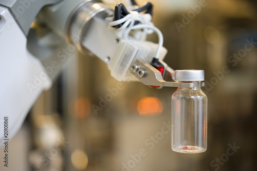 Robot in laboratory