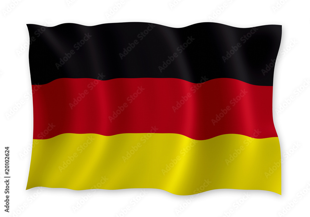 Naklejka premium Fahne Deutschland