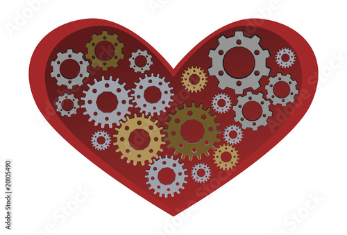 red heart