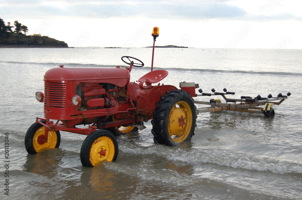 Obraz premium TRACTEUR