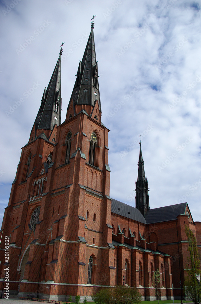 Fototapeta premium Cathedral in Uppsala