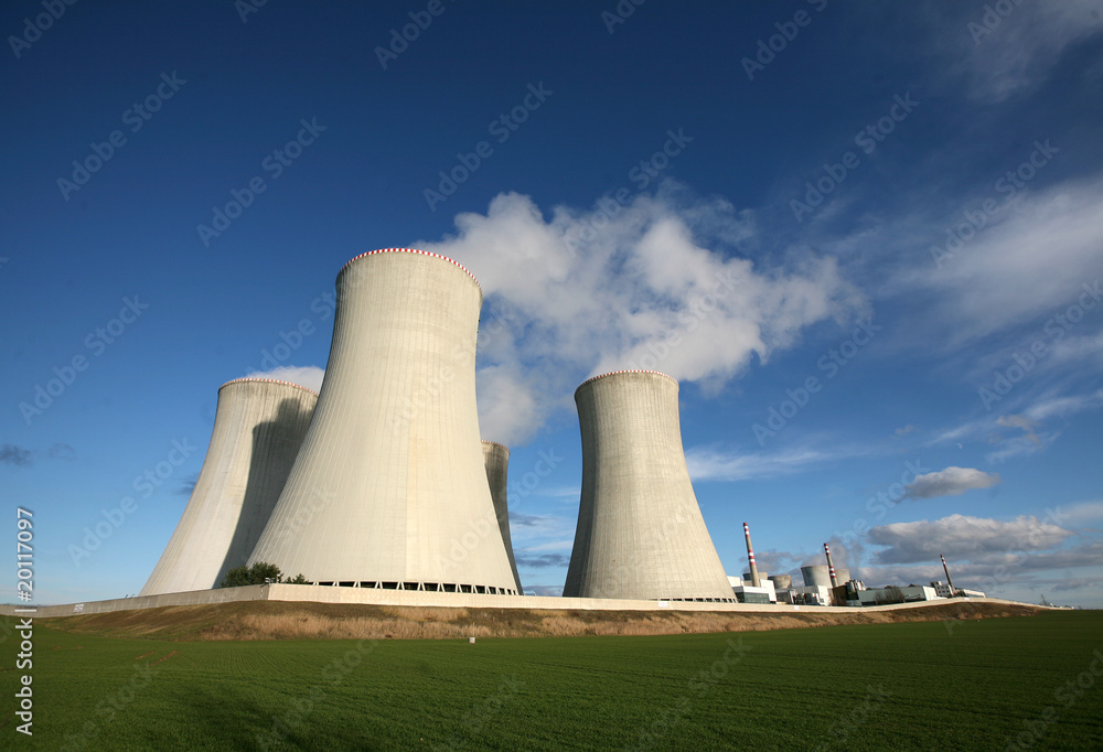 Nuclear power plant Dukovany, Czech republic. Nuclear power plant Dukovany, Czech republic.