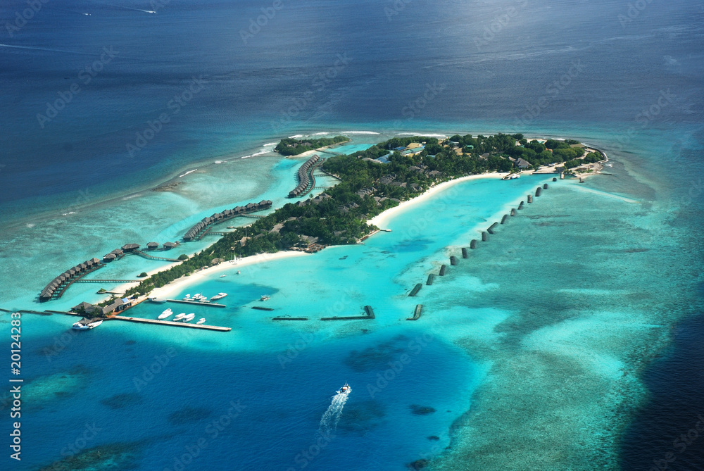 Maldivian resort