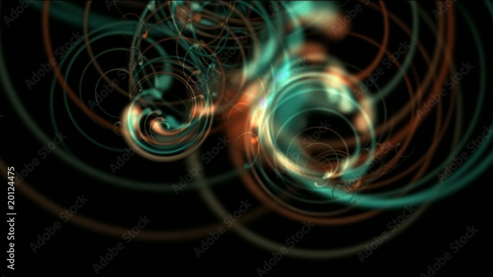 Seamless loop sequence,spiral movement Seamless loop sequence,spiral movement
