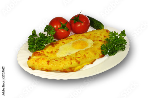 Ajarian khachapuri