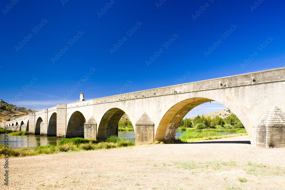 bridge in Medellin, Badajoz Province, Extremadura, Spain bridge in Medellin, Badajoz Province, Extremadura, Spain