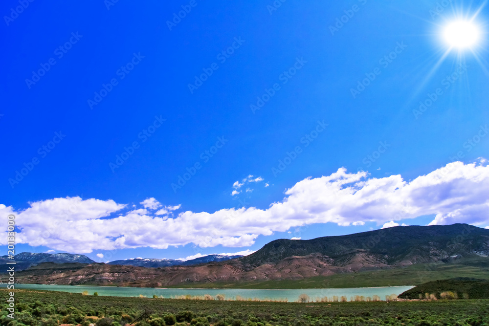 Landscape of Utah state. USA