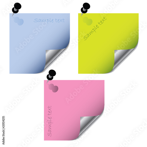 Post it stickers