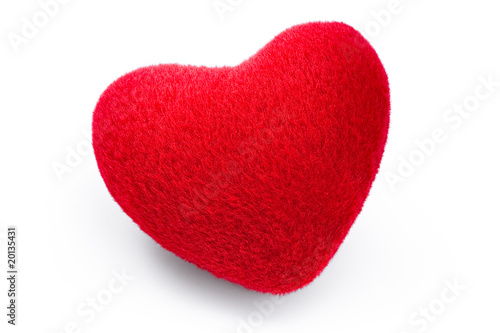 soft red heart