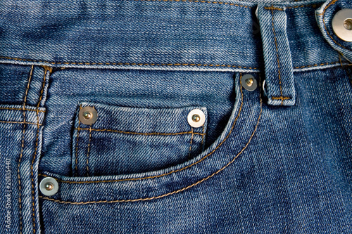 Pockets on jeans