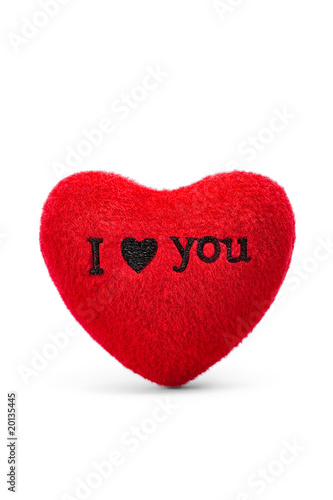 soft red heart