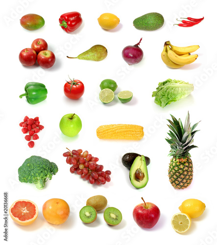 Fruit and vegetables  sampler 