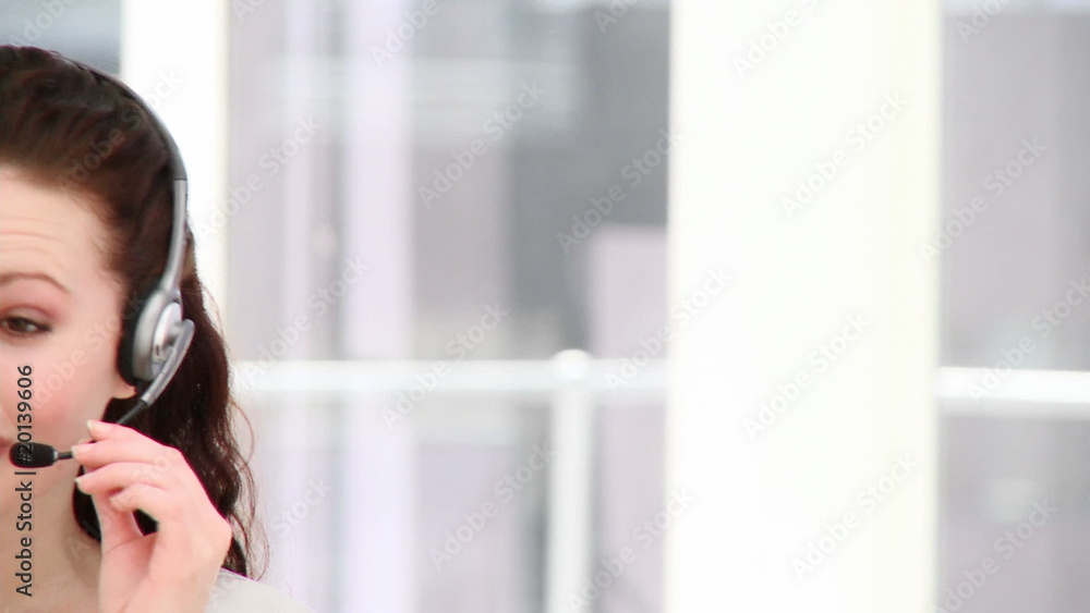 Portrait of a charismatic customer service agent Portrait of a charismatic customer service agent