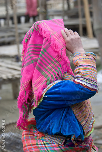 Vietnamese woman in Sapa