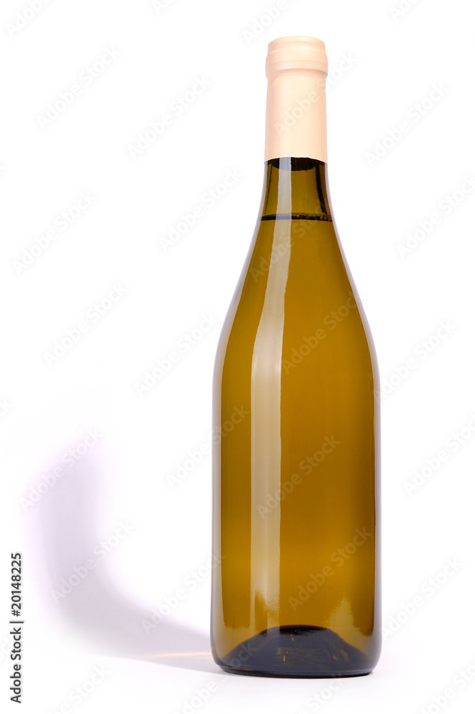 bottle of white wine bottle of white wine