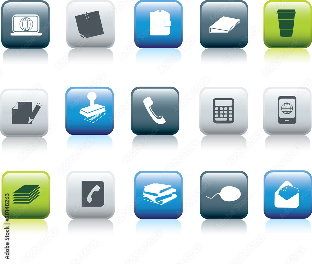 office items icon office items icon