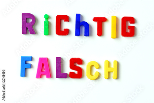 Richtig und falsch