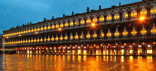 Venice - panoramic view of Piazza San Marco