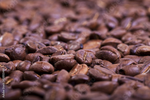 Hintergrund aus Kaffeebohnen