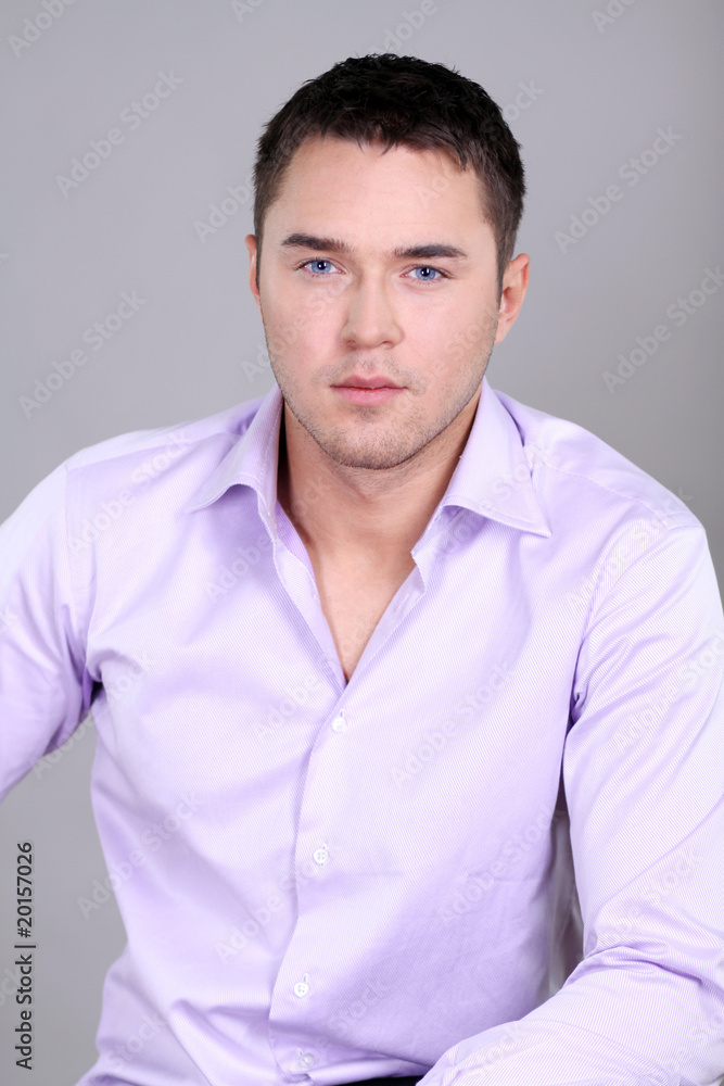 Portrait of a handsome man Portrait of a handsome man
