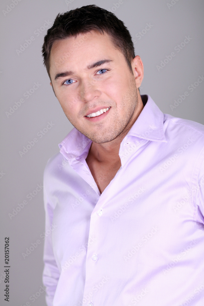 Portrait of a handsome man Portrait of a handsome man