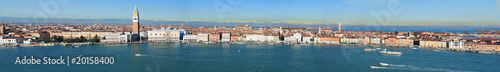 panoramic view of Venice from San Giorgio tower
