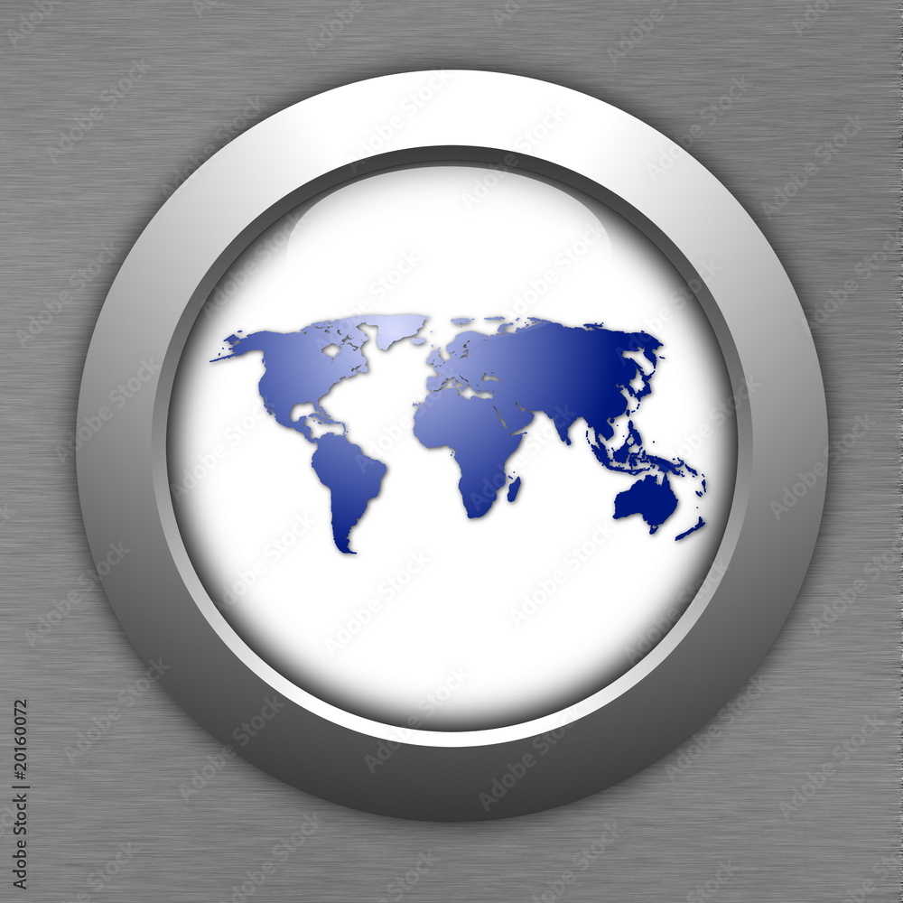 world map button