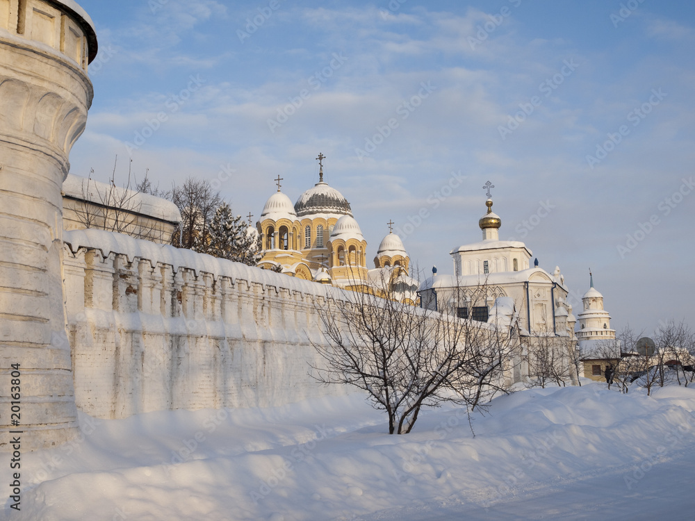 The Piously-Nikolaev man's monastery. The city of Verhoture. Sve